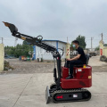 Mini excavadora de orugas con rotación de 360 ​​grados de 1000 kg